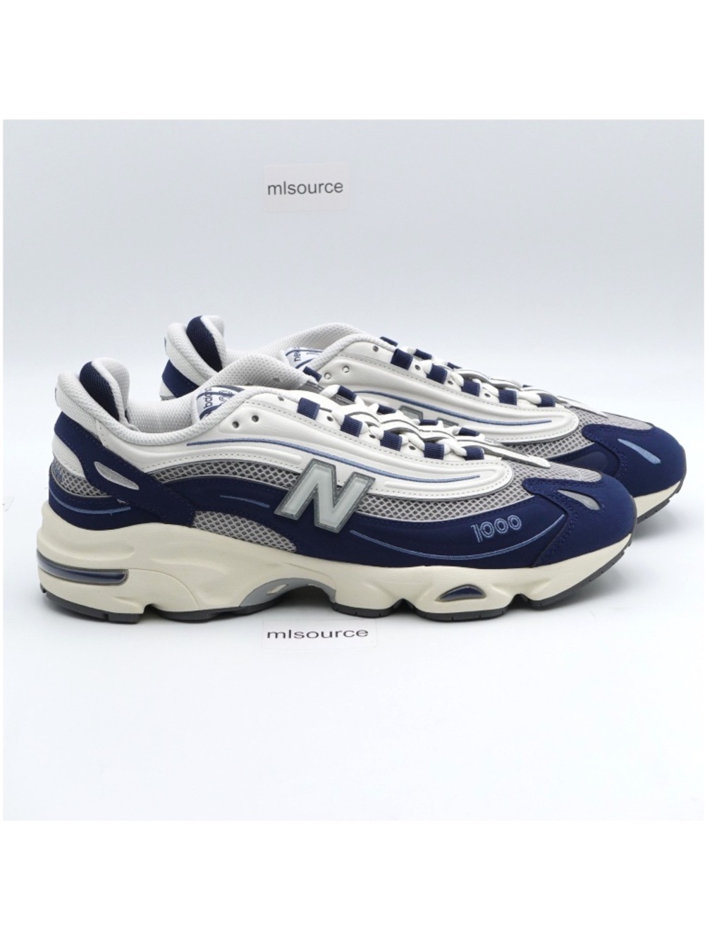 NEW Men's New Balance 1000 Sneakers M1000MEN Navy/Sea Salt - Picture 2 of 11